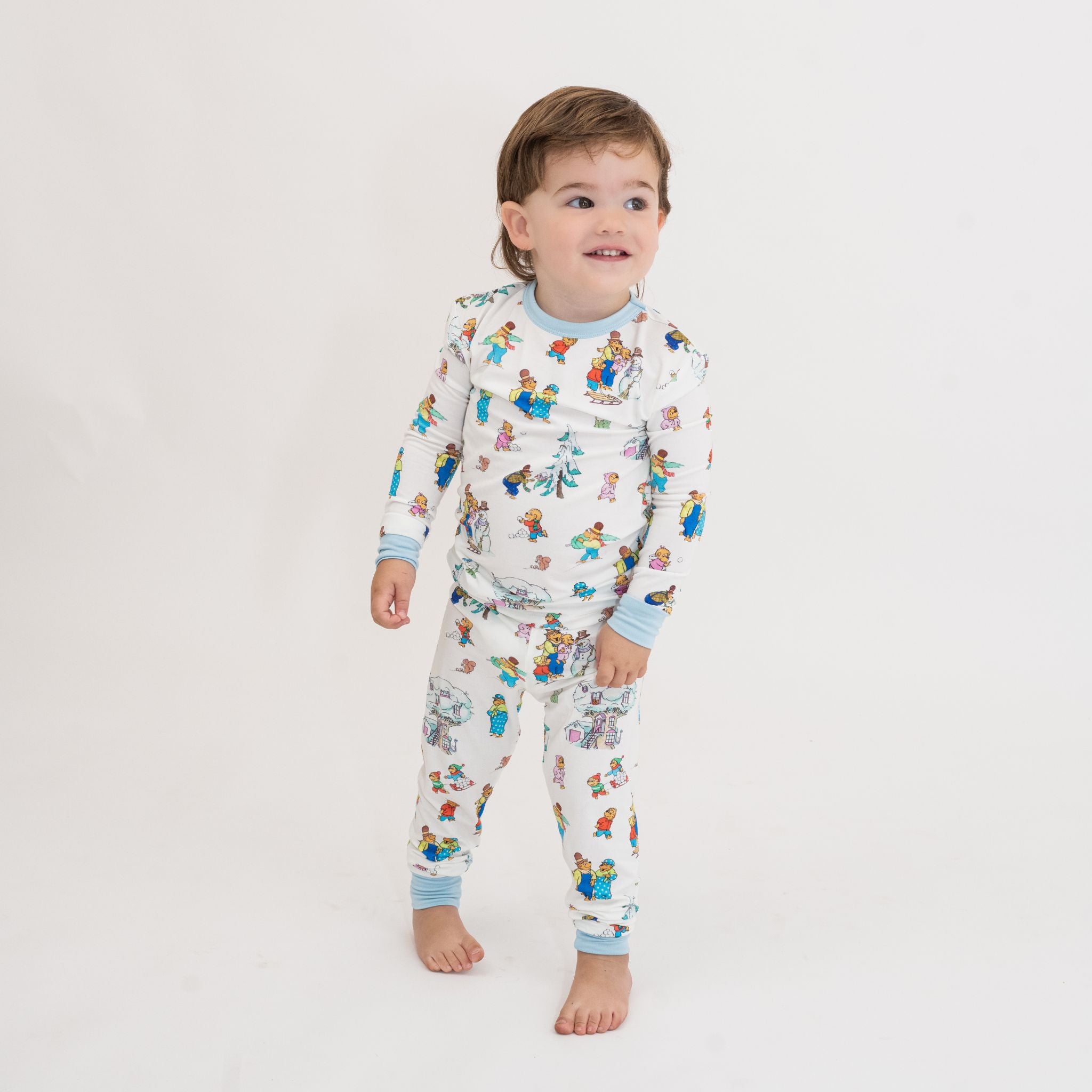 Berenstain Bears® Snow Day Bamboo Long Sleeve Kids Pajama Pants