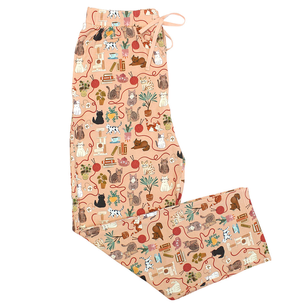 Cats Meow Bamboo Relaxed Lounge Pajama Pants