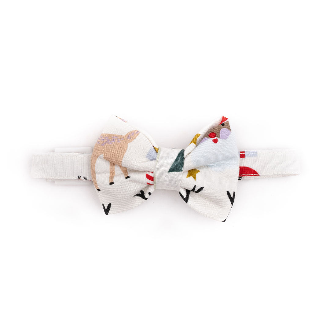 *FINAL SALE* Santa and Friends Bamboo Pet Bow Tie