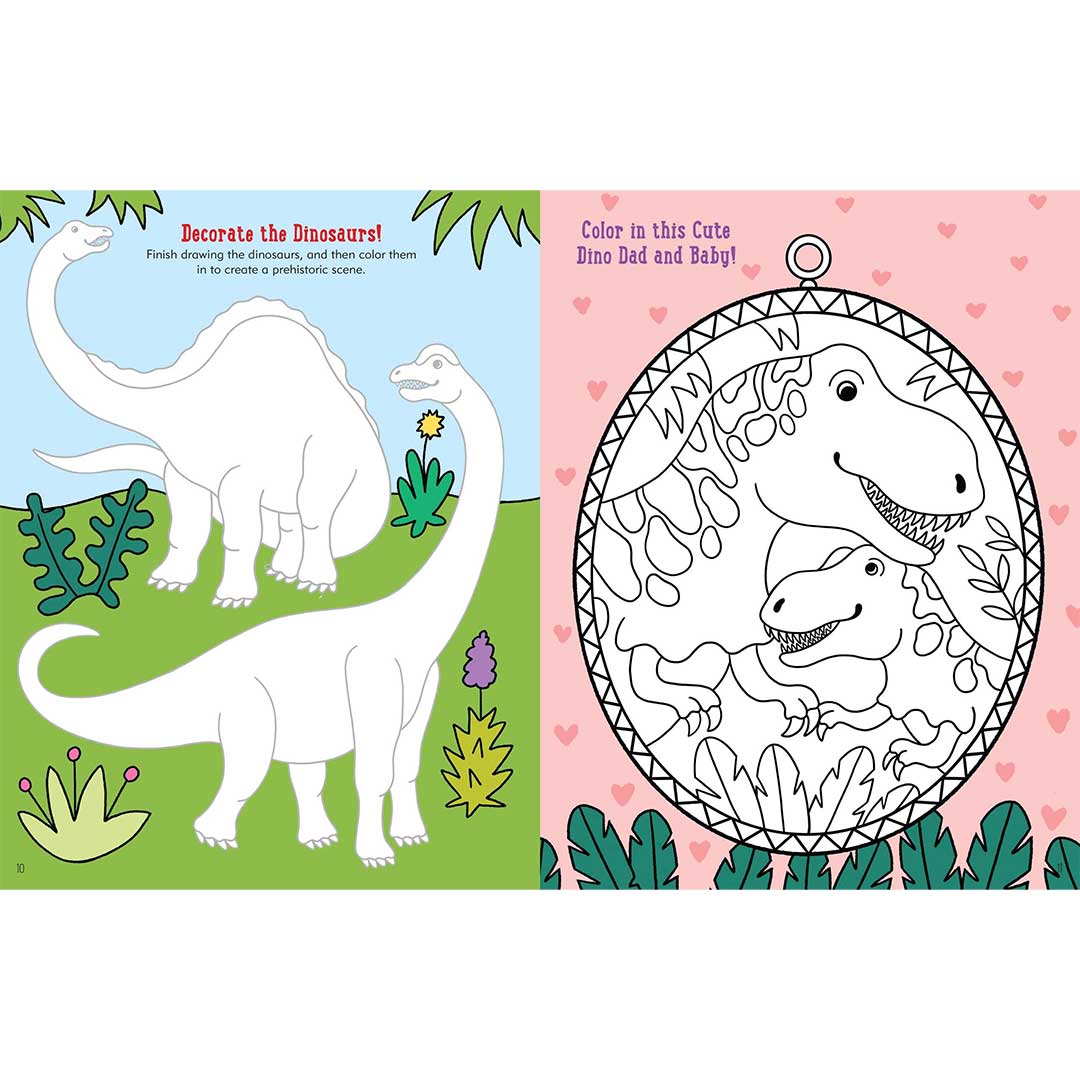 Dinosaur Kids Activity Book