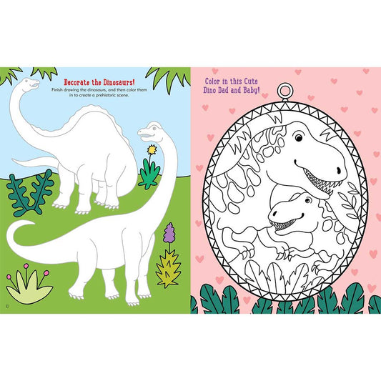 Dinosaur Kids Activity Book