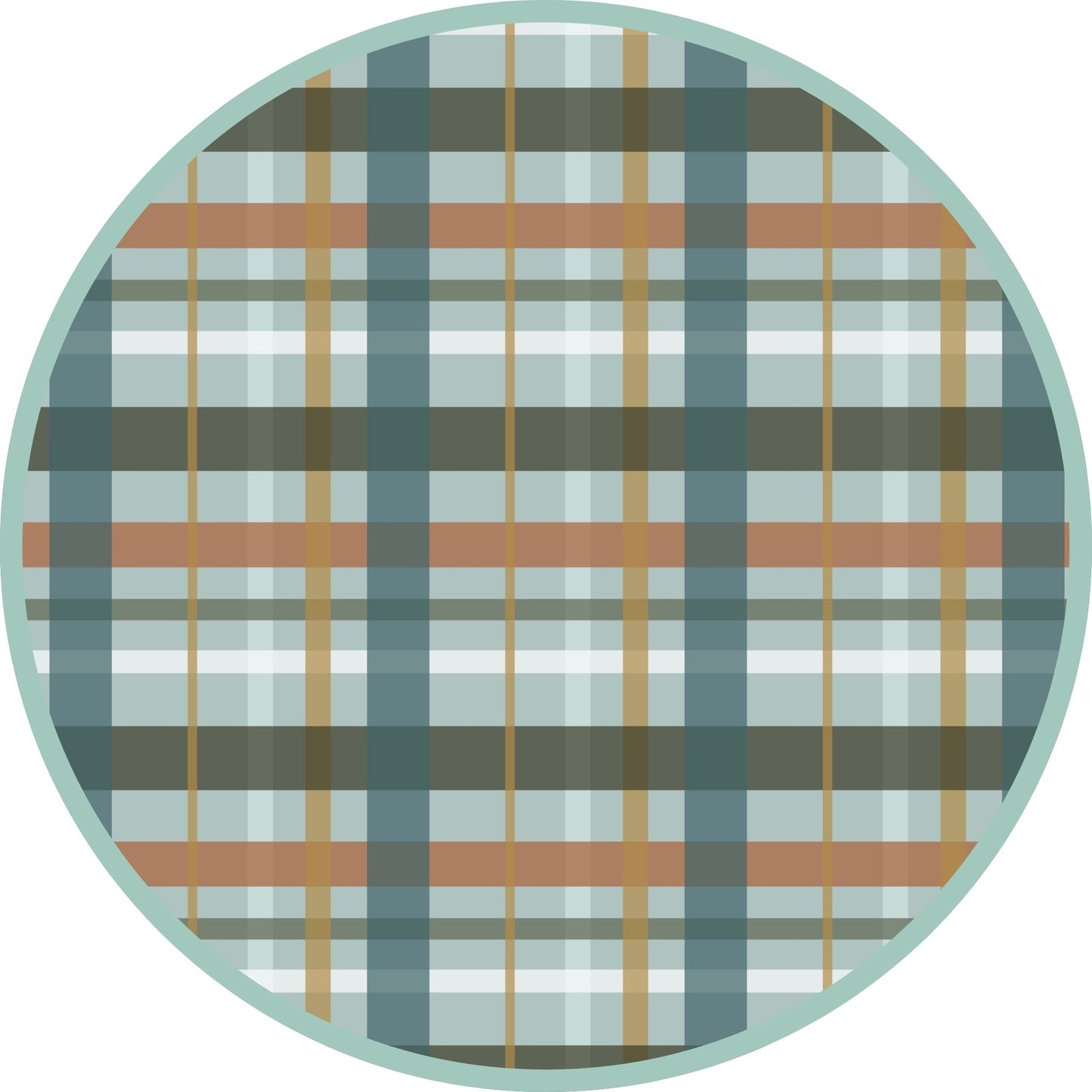 Fall Plaid Luxury Bamboo Blanket
