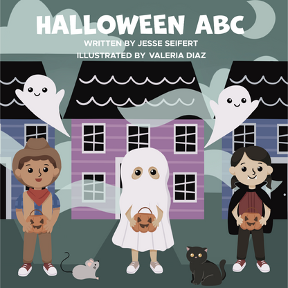 Lucy's Room Halloween ABC Board Book