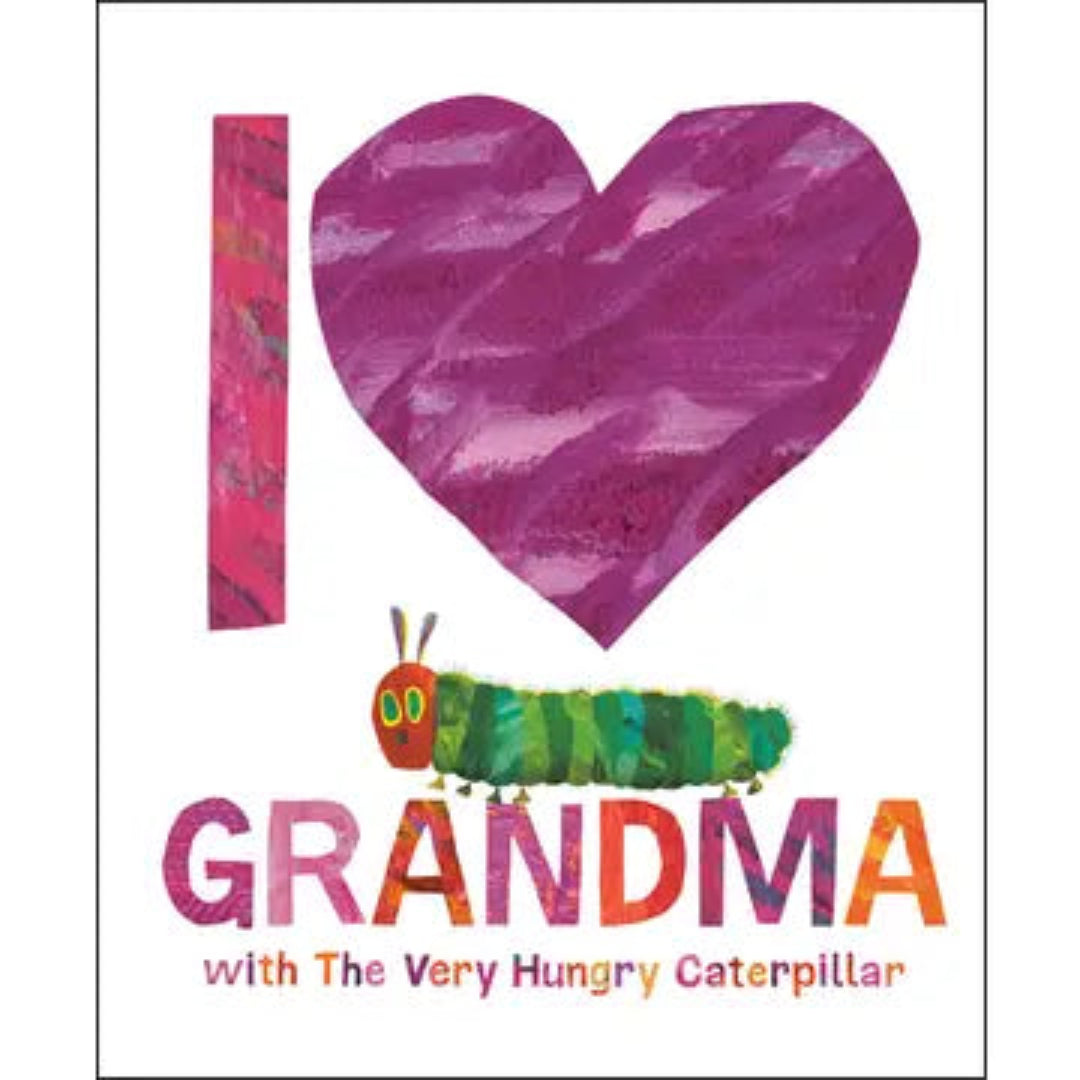 I love grandma with the very hungry caterpillar book