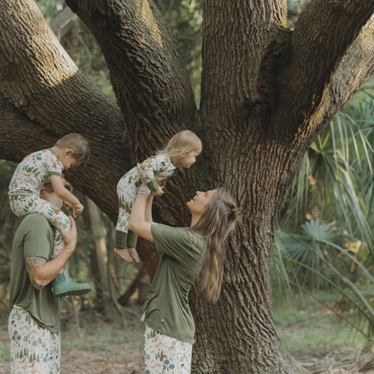 In the Woods Bamboo Convertible Baby Pajamas