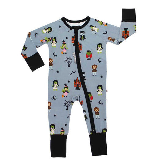 *FINAL SALE* Monster Party Halloween Bamboo Baby Pajama
