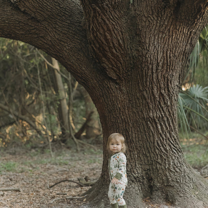 In the Woods Bamboo Convertible Baby Pajamas