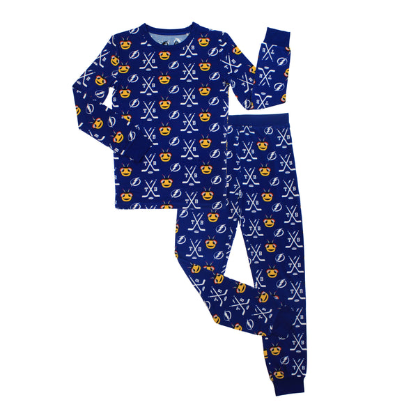 Thunderbug Bamboo Long Sleeve Kids Pajama Pants Set