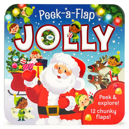 Peek-a-flap Jolly book