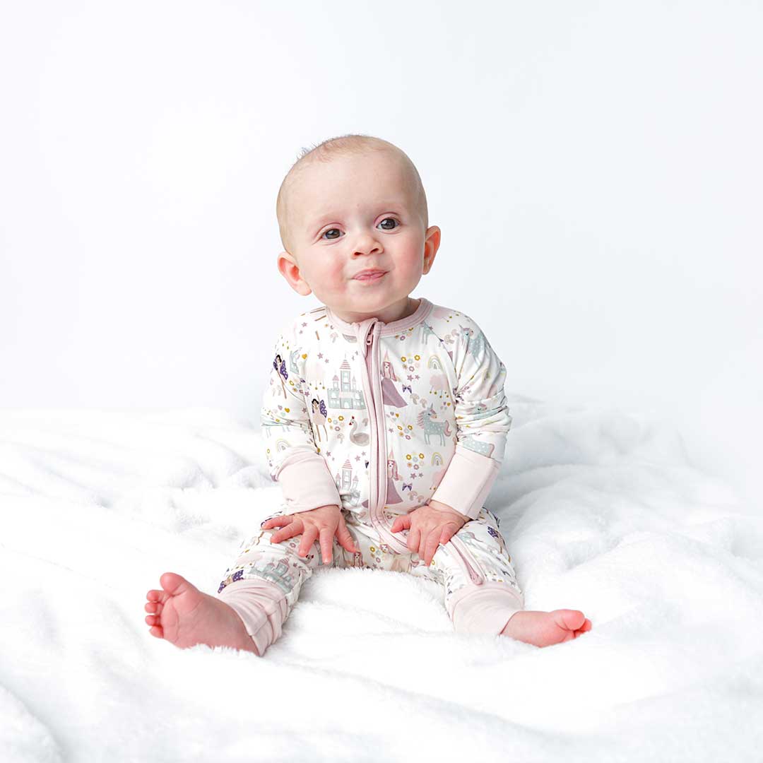 Newborn girl online pajamas