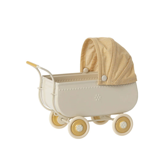 Maileg - Micro Pram Yellow