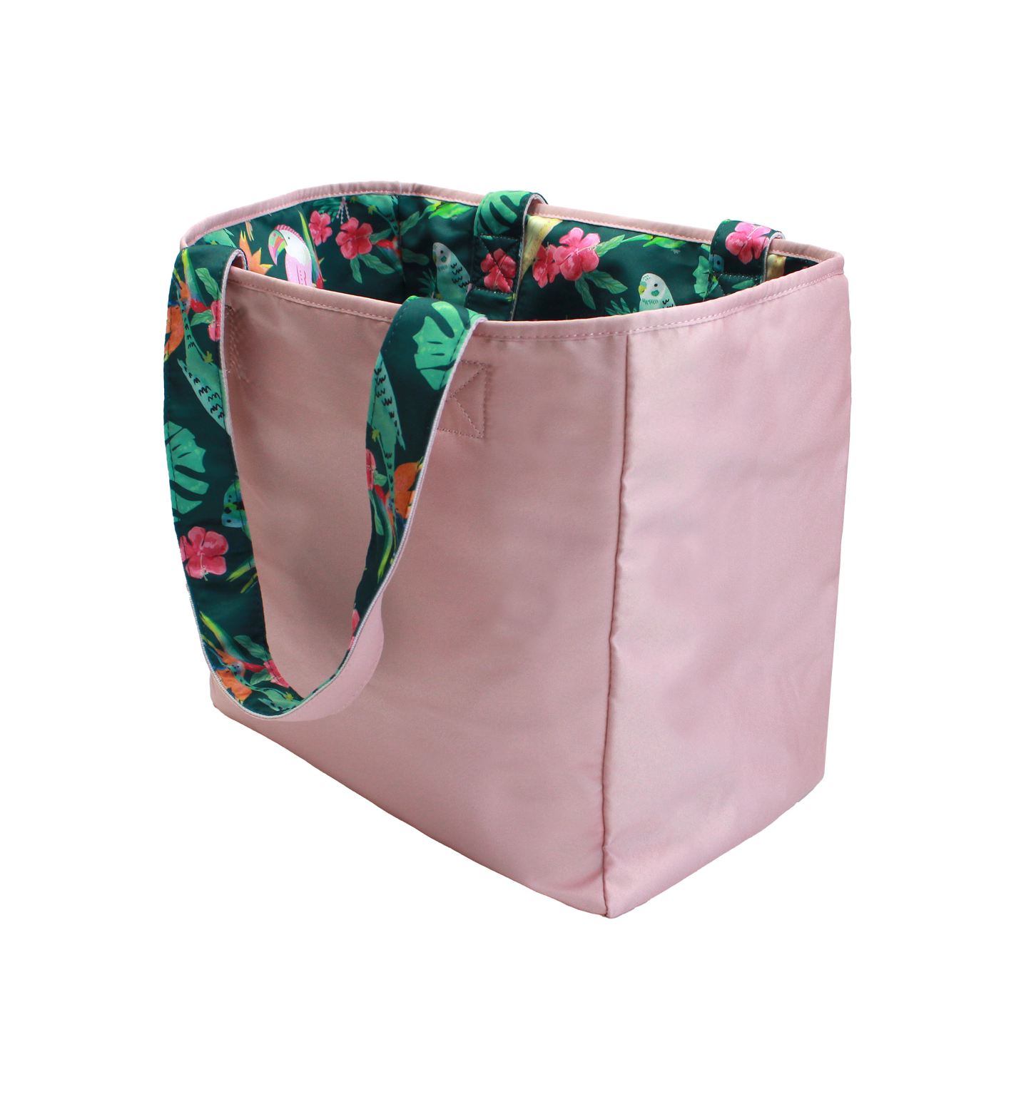 Isla Botánica Tropical Birds Reversible Beach Bag
