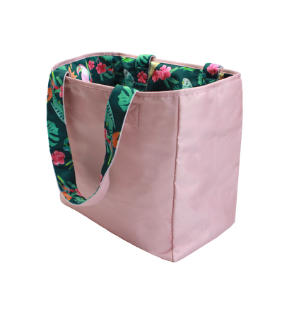 Isla Botánica Tropical Birds Reversible Beach Bag