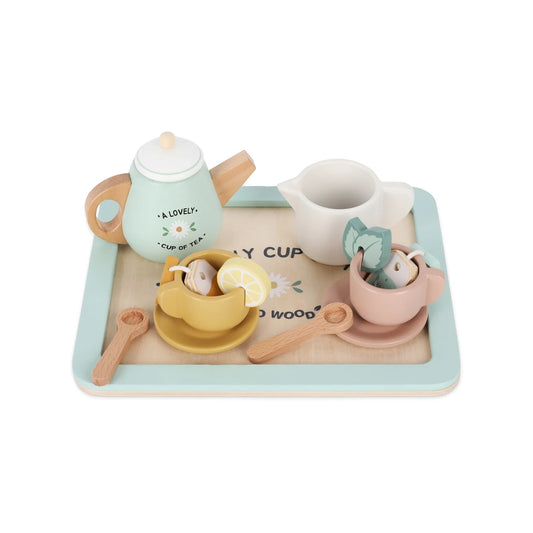 Saro / Kalencom - Wooden Tea Time Tea Set