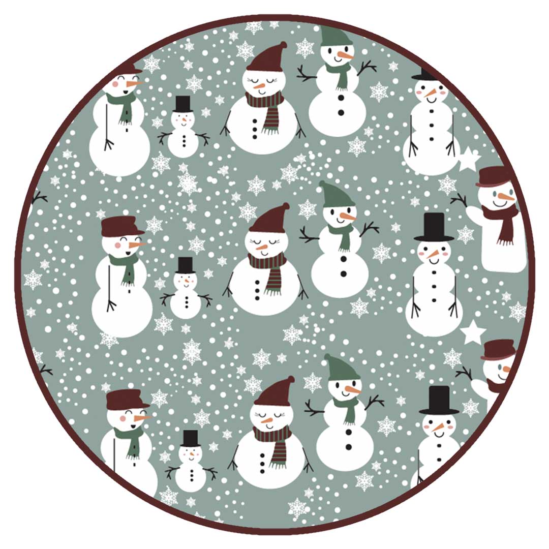 *FINAL SALE* Snow People Christmas Holiday Women's Jogger Bamboo Pajamas