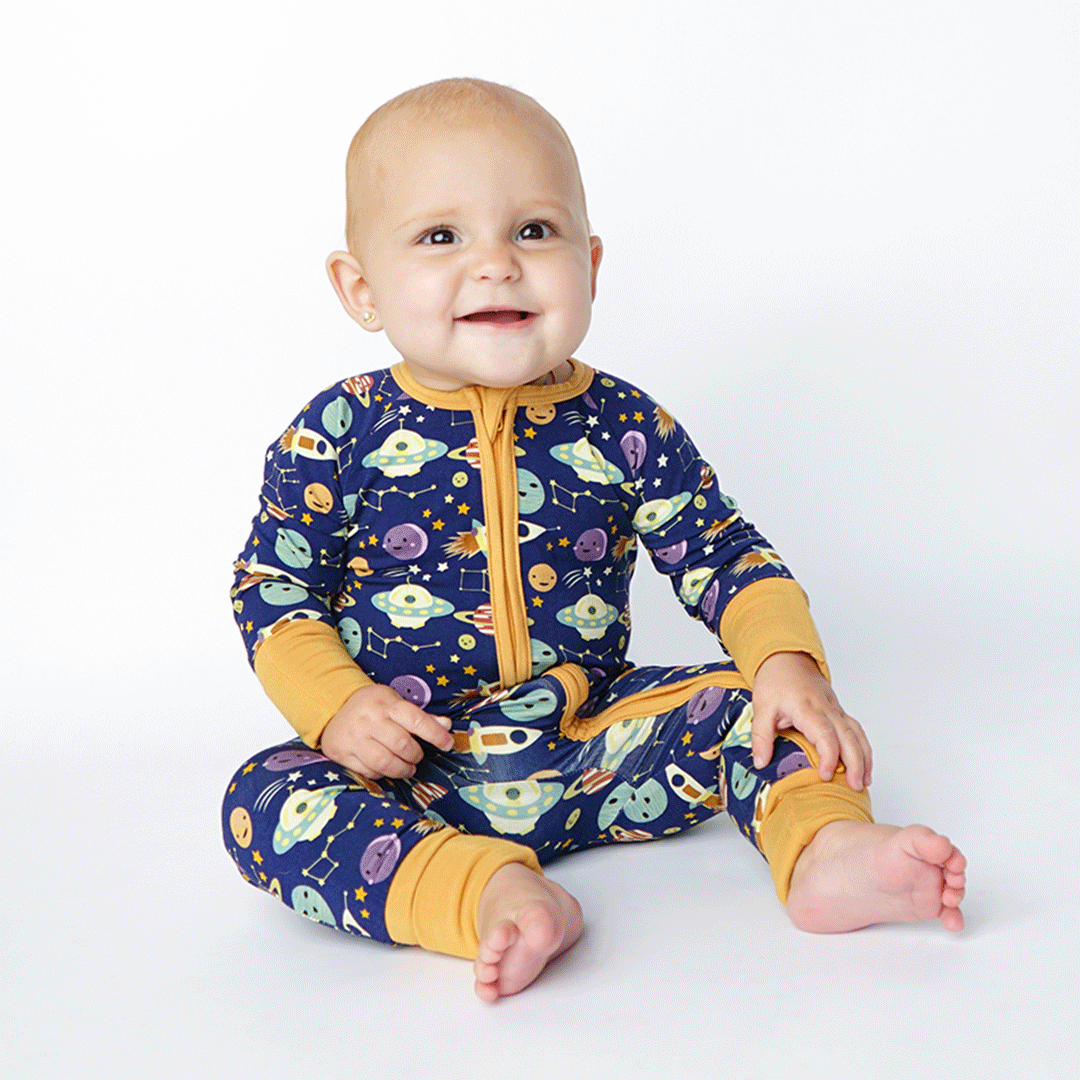 Out of This World Space Bamboo Baby Pajama