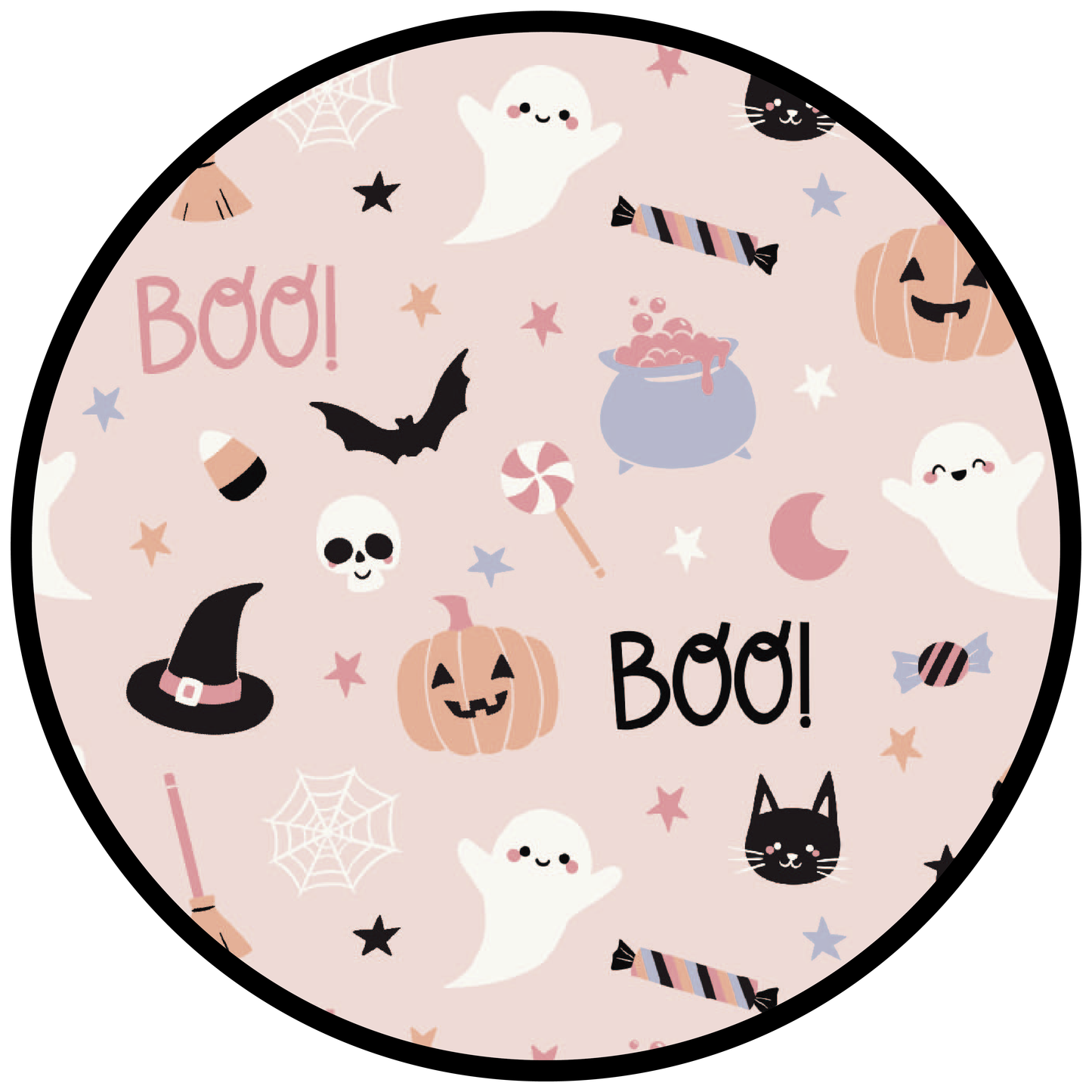 Sweet and Spooky Glow-in-the-Dark Halloween Luxury Bamboo Blanket