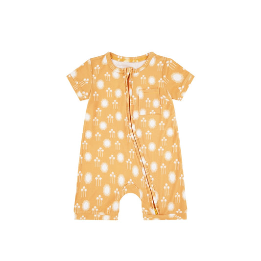Sunny Days Bamboo Baby Shortie Romper