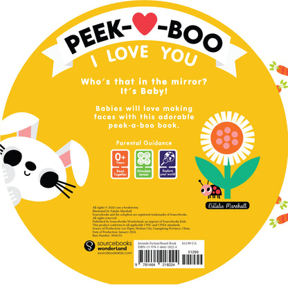 Sourcebooks - Peek-A-Boo, I Love You! Baby Animals