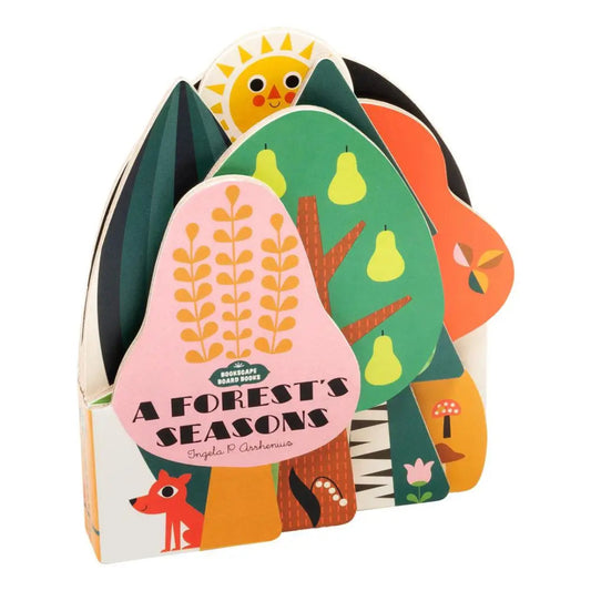 a bookscape board book called a forest's seasons