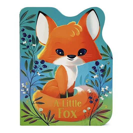a little fox in the garden