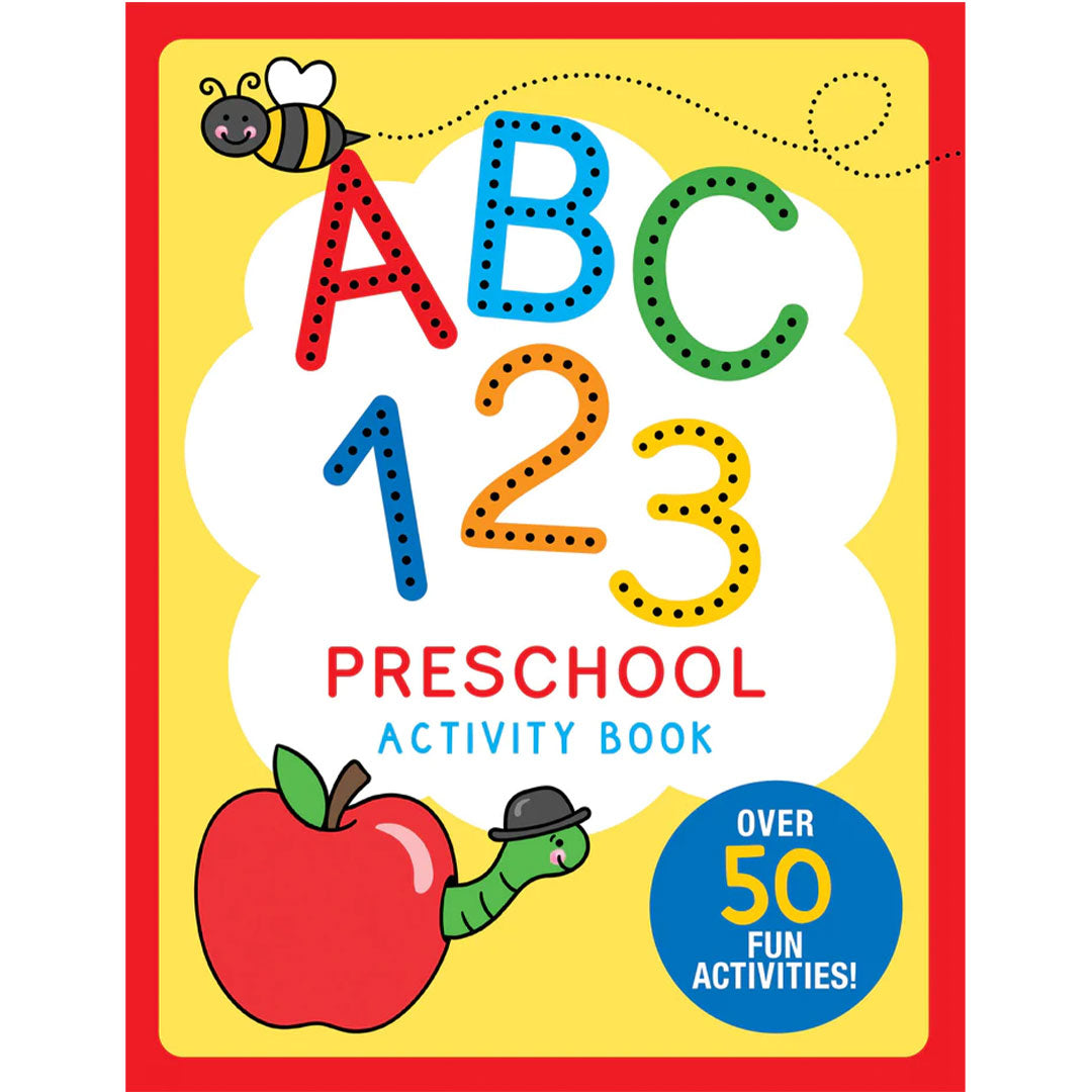 ABC 123 Preschool Activity Book Emerson and Friends