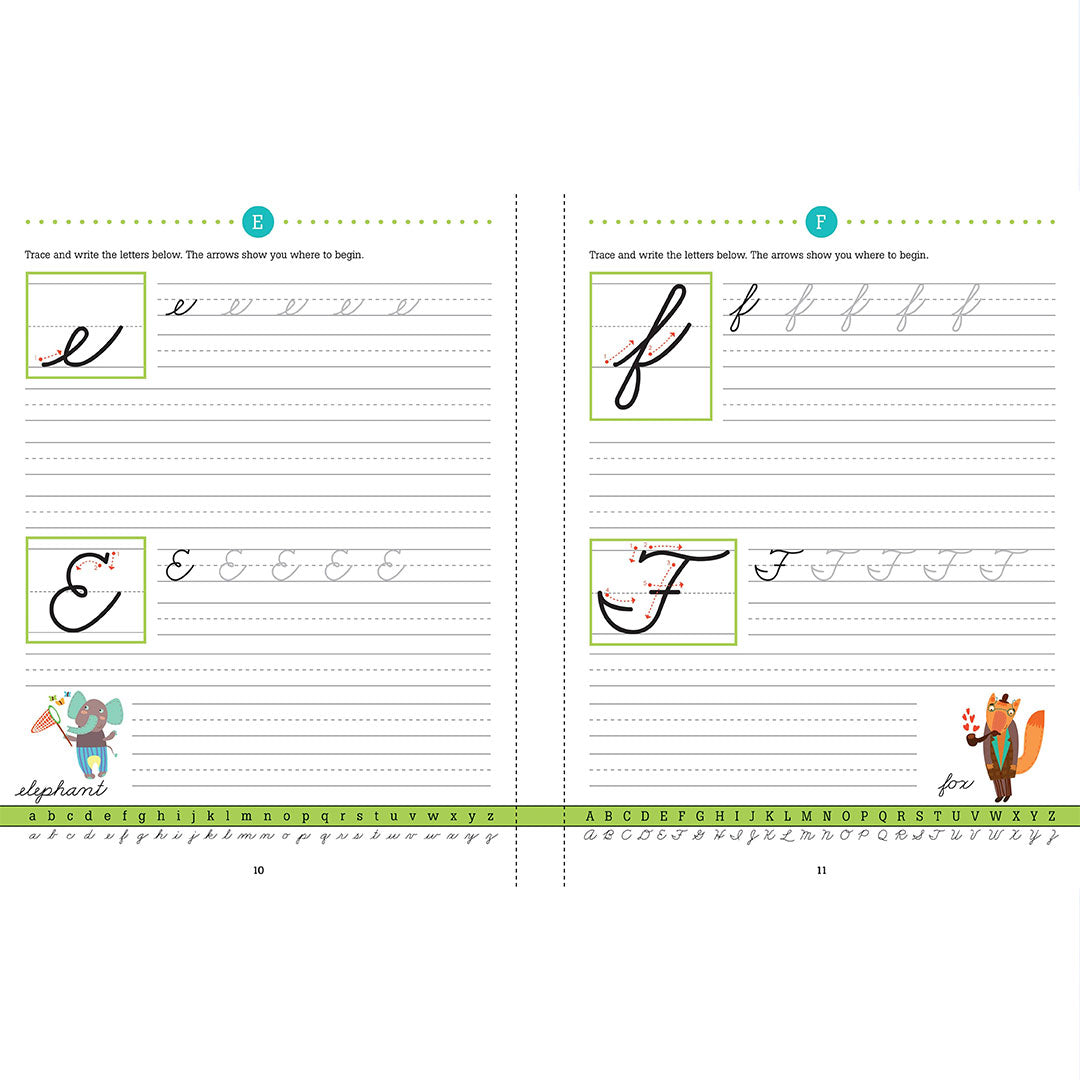 Handwriting: Learn Cursive! Activity Book