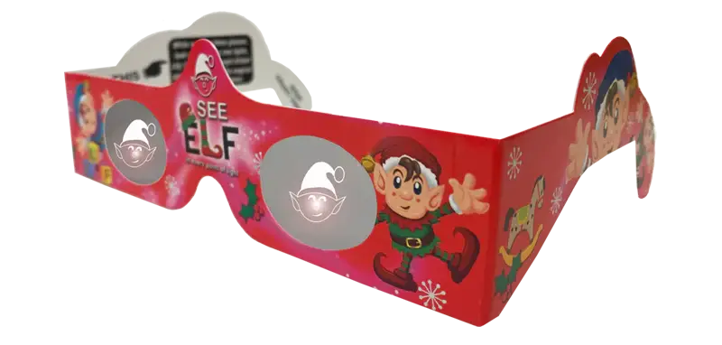 American Paper Optics, LLC - Elf 3D HolidaySpec Glasses - 25 Pack