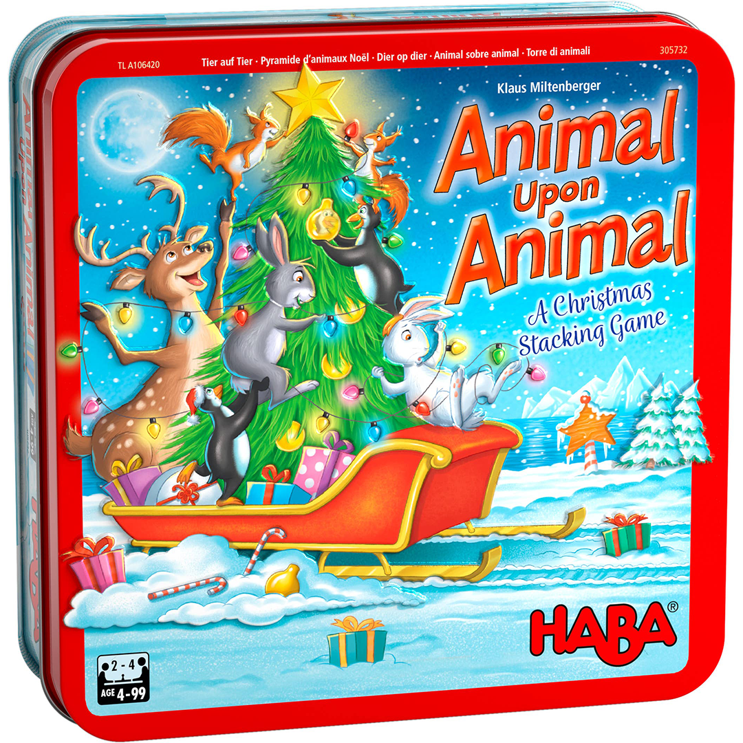 reindeer stacking game for kids