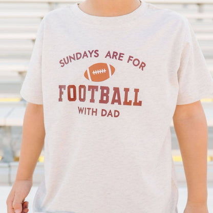 Sweet Wink - Sundays Are For Football Short Sleeve T-Shirt -Boys Clothing