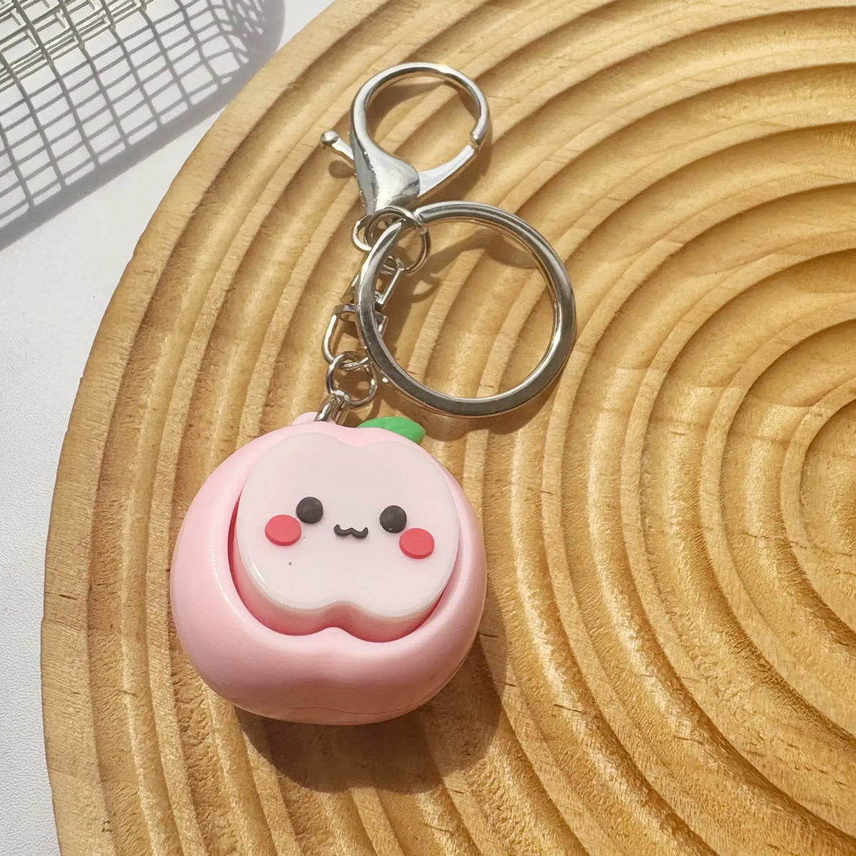 Toynex- Cute Fruit Fidget Button Keychain Stress Relief Toy