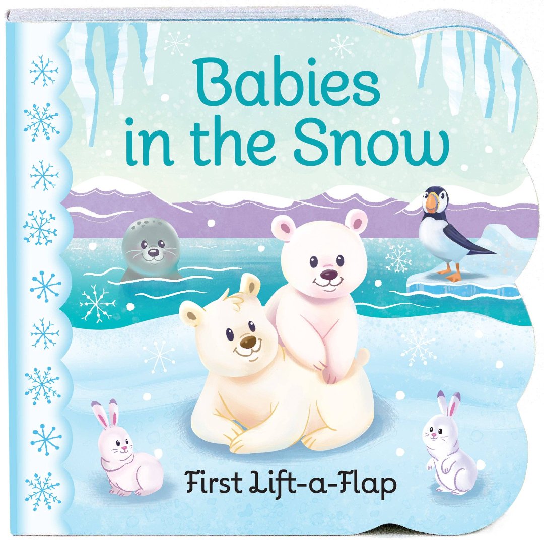 polar bears and bunnys in the snow book cover