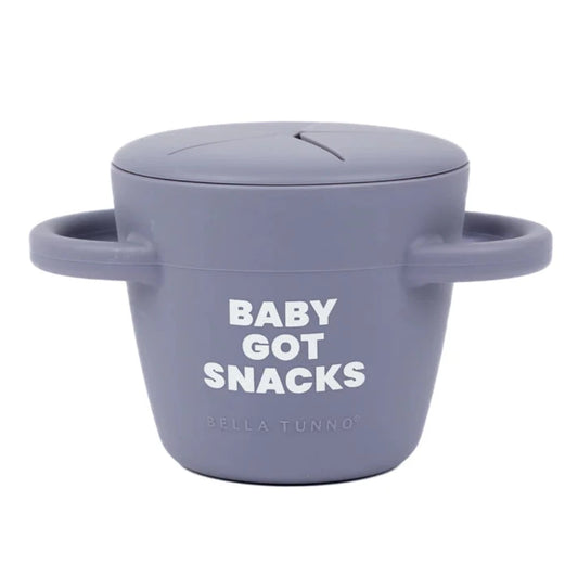 baby got snacks purple snack cup