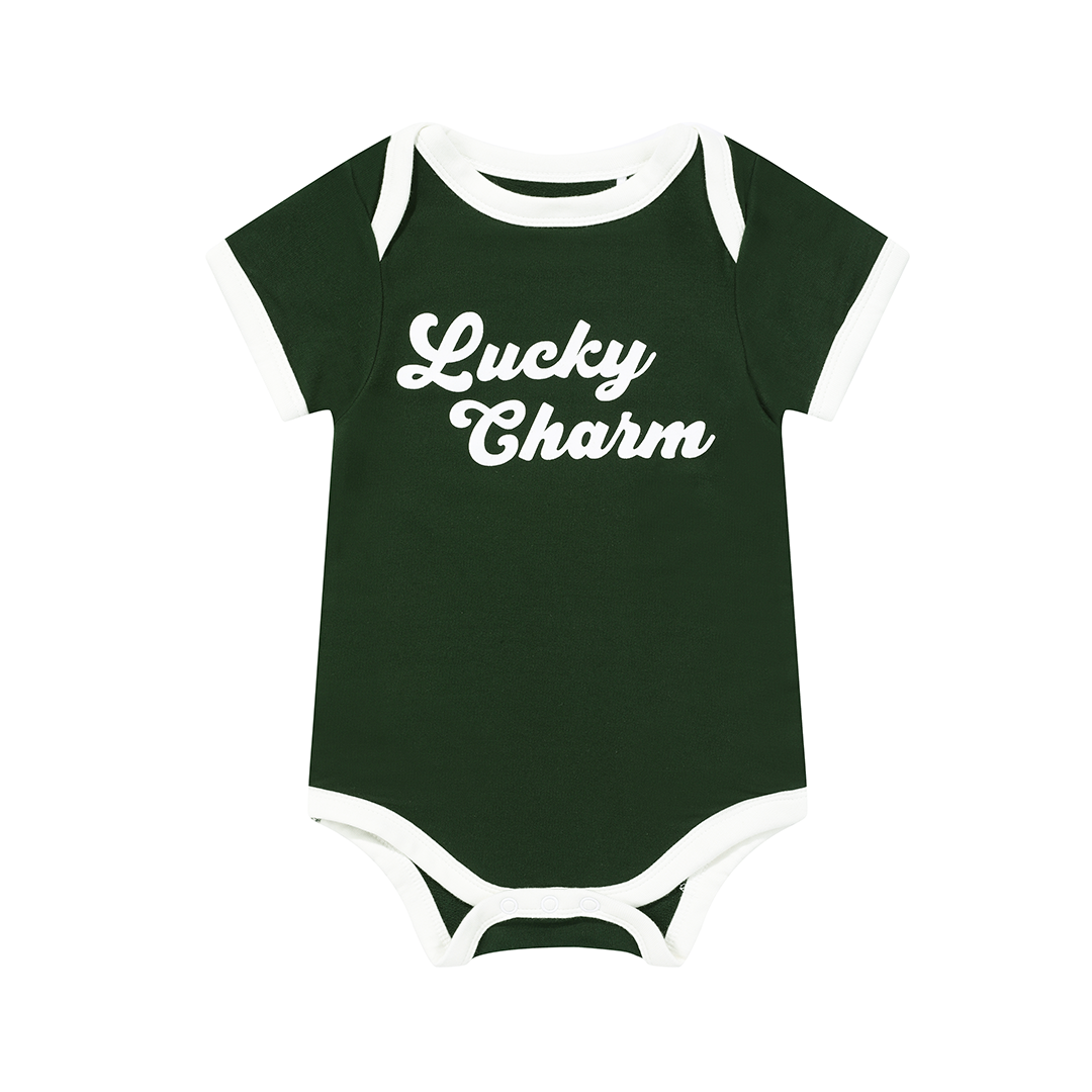 the "lucky charm" bamboo terry onesie. 