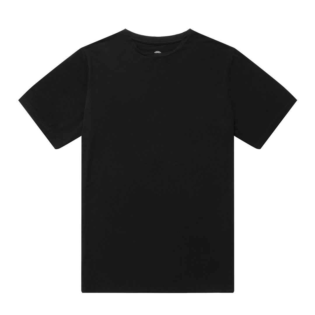 Black Mens Bamboo Short Sleeve Tee Shirt – Emerson and Friends