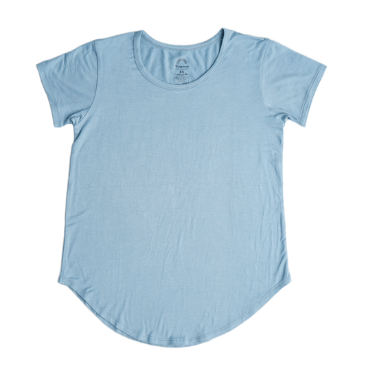 the "anchor blue" women's top. 