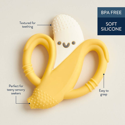 banana shaped teether for babies