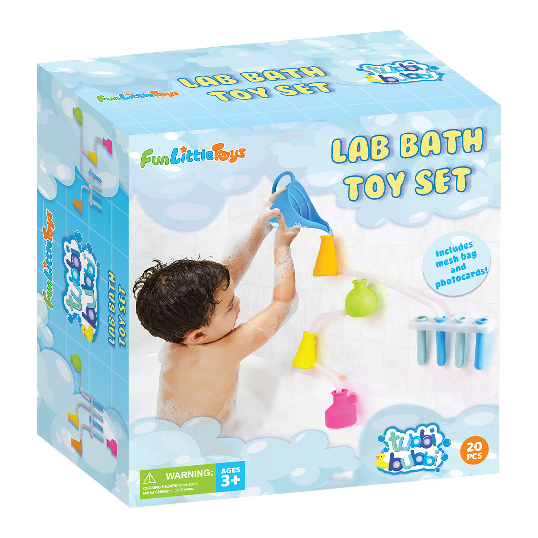 BathSci Interactive Tub Experiment Toy Set