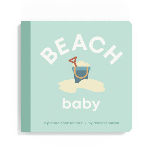 a baby board book about the beach
