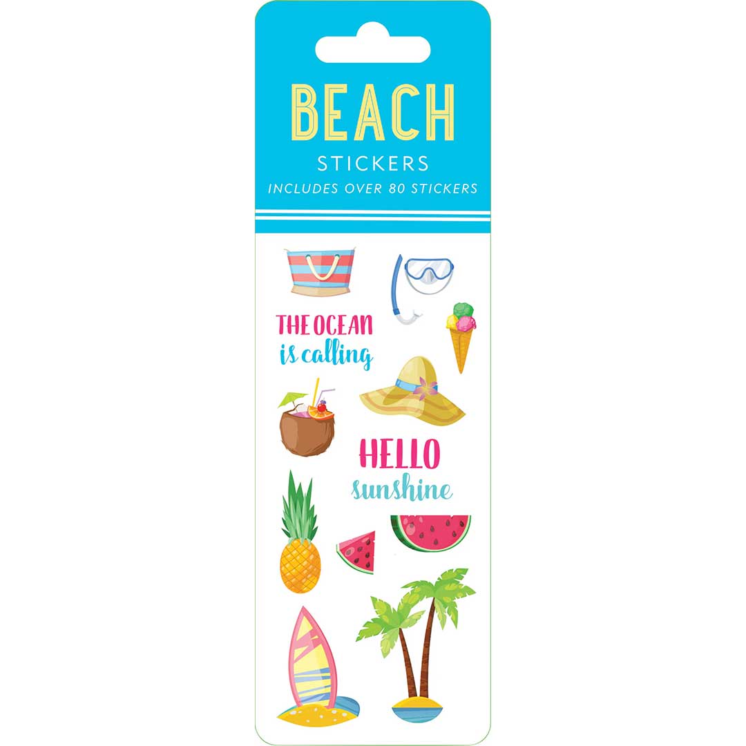 Beach Sticker Set