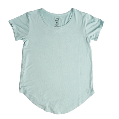 the "blue surf" women's bamboo shirt.