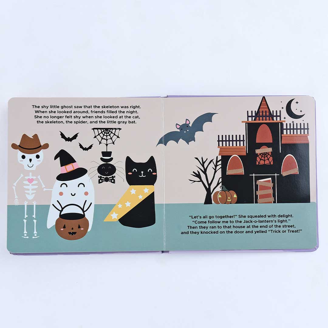 *FINAL SALE* Lucy's Room Shy Little Ghost Halloween Board Book