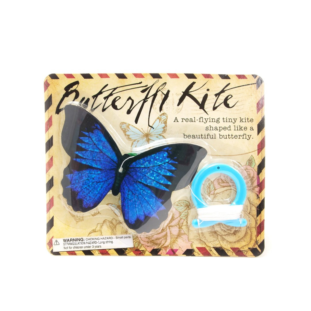 blue butterfly kite