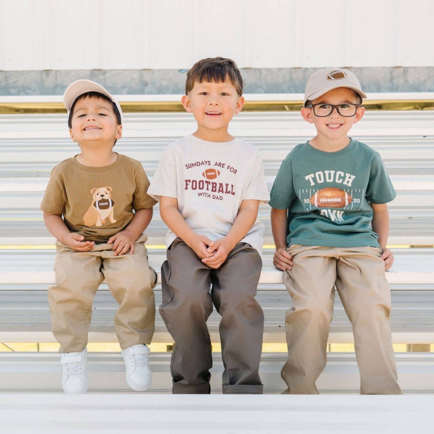 Sweet Wink - Sundays Are For Football Short Sleeve T-Shirt -Boys Clothing