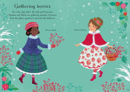 HarperCollins - Little Sticker Dolly Dressing Snow Princess : Usborne
