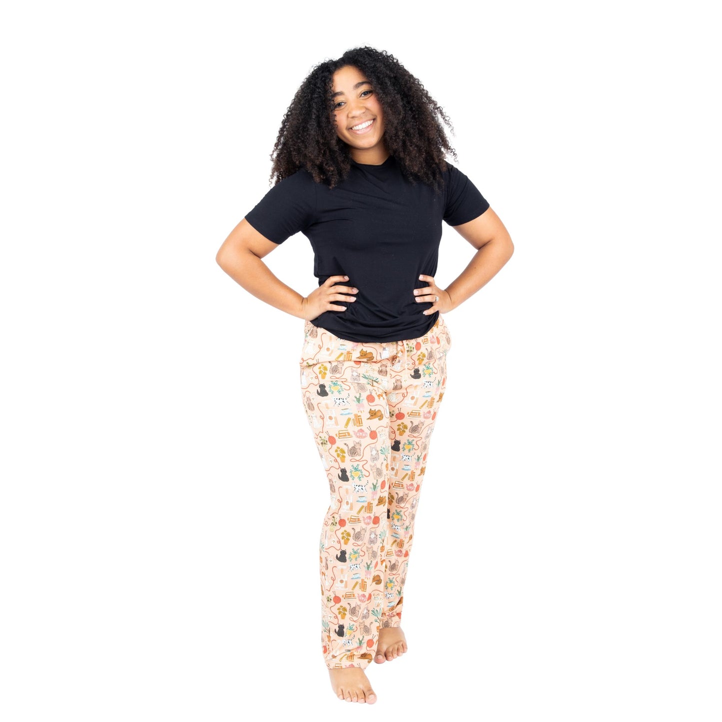 Cats Meow Bamboo Relaxed Lounge Pajama Pants