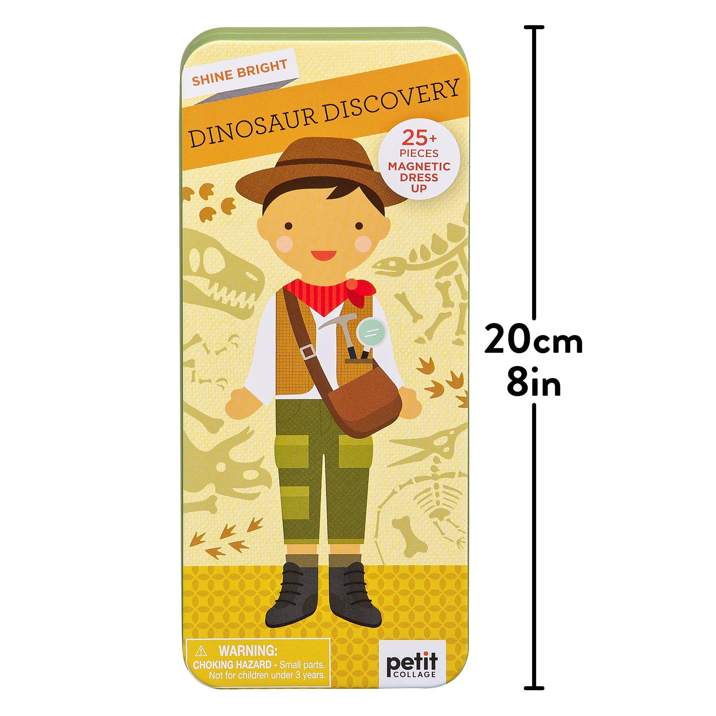 Chronicle Books - Dinosaur Discovery Shine Bright Magnetic Play Set