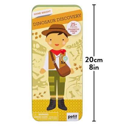 Chronicle Books - Dinosaur Discovery Shine Bright Magnetic Play Set