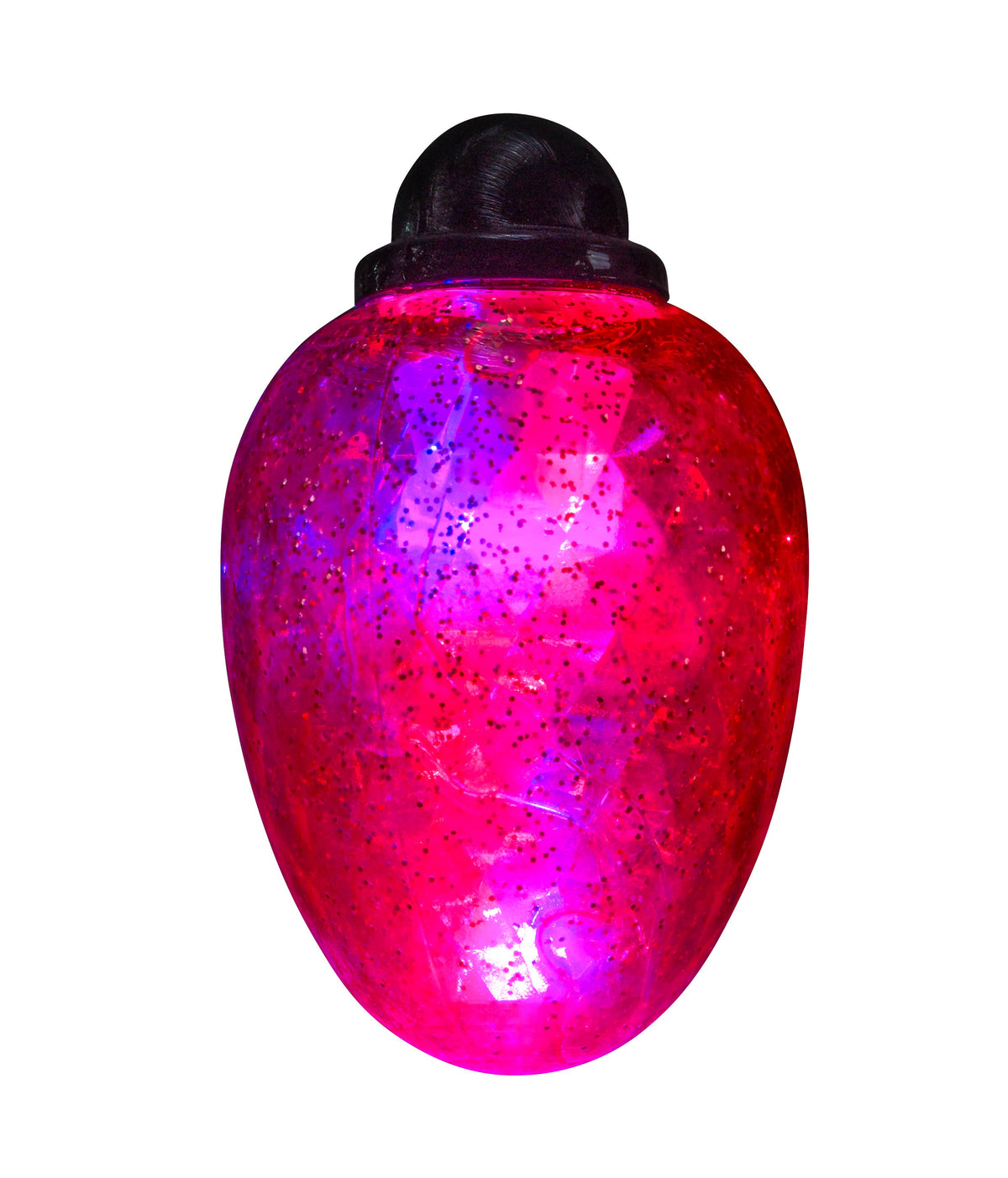 Toysmith - Holiday Light-Up Bouncy Ball, Assorted Colors, Christmas