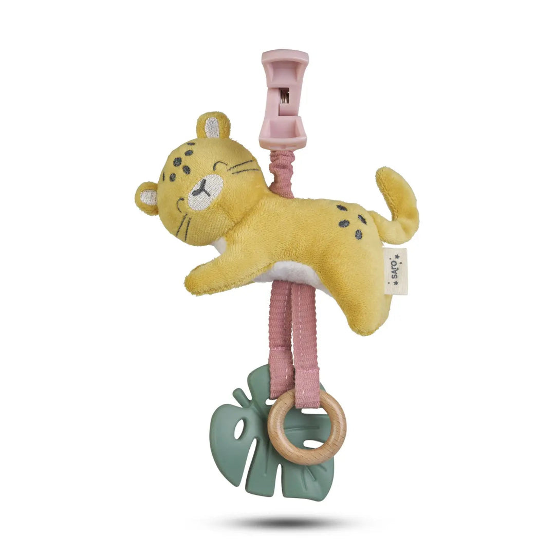 Jungle Party Pull Down Rattle-Cheetah – Emerson and Friends